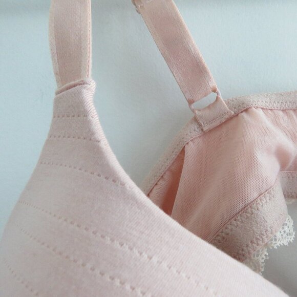 ADORE ME Annabelle Contour Plus Bra in Beige Rose Dust Lace - Size 46DD NWT - Picture 3 of 11